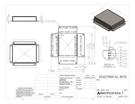 rectangle box metal form|flat sheet metal box pattern.